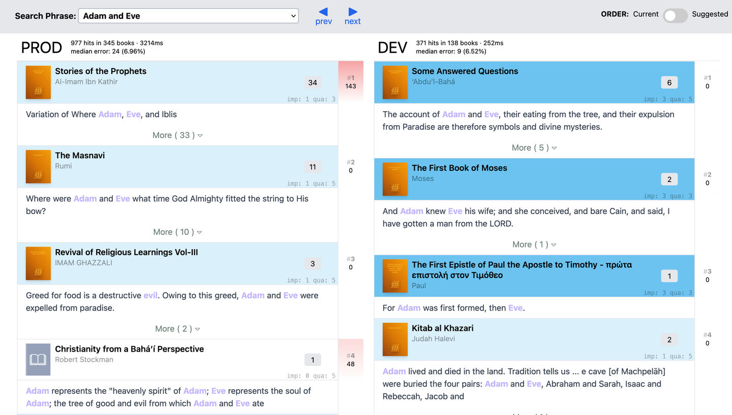 ocean search for adam and eve comparing legacy and fixed results